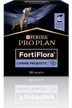 Purina Pro Plan FortiFlora Canine Probiotic supplement, 30 sachets.