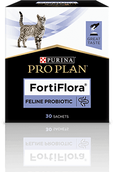 Purina Pro Plan FortiFlora Feline Probiotic supplement, 30 sachets.
