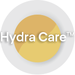 Ikon med tekst Hydra Care