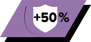 Formulert med råmelk for å øke kattungens immunrespons opptil +50 %¹